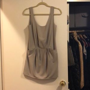 Grey Mini Dress